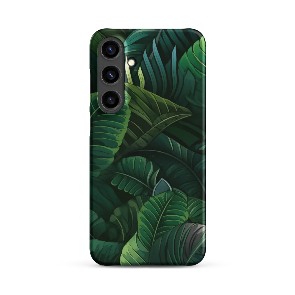 Lush Canopy: A Tropical Foliage Study