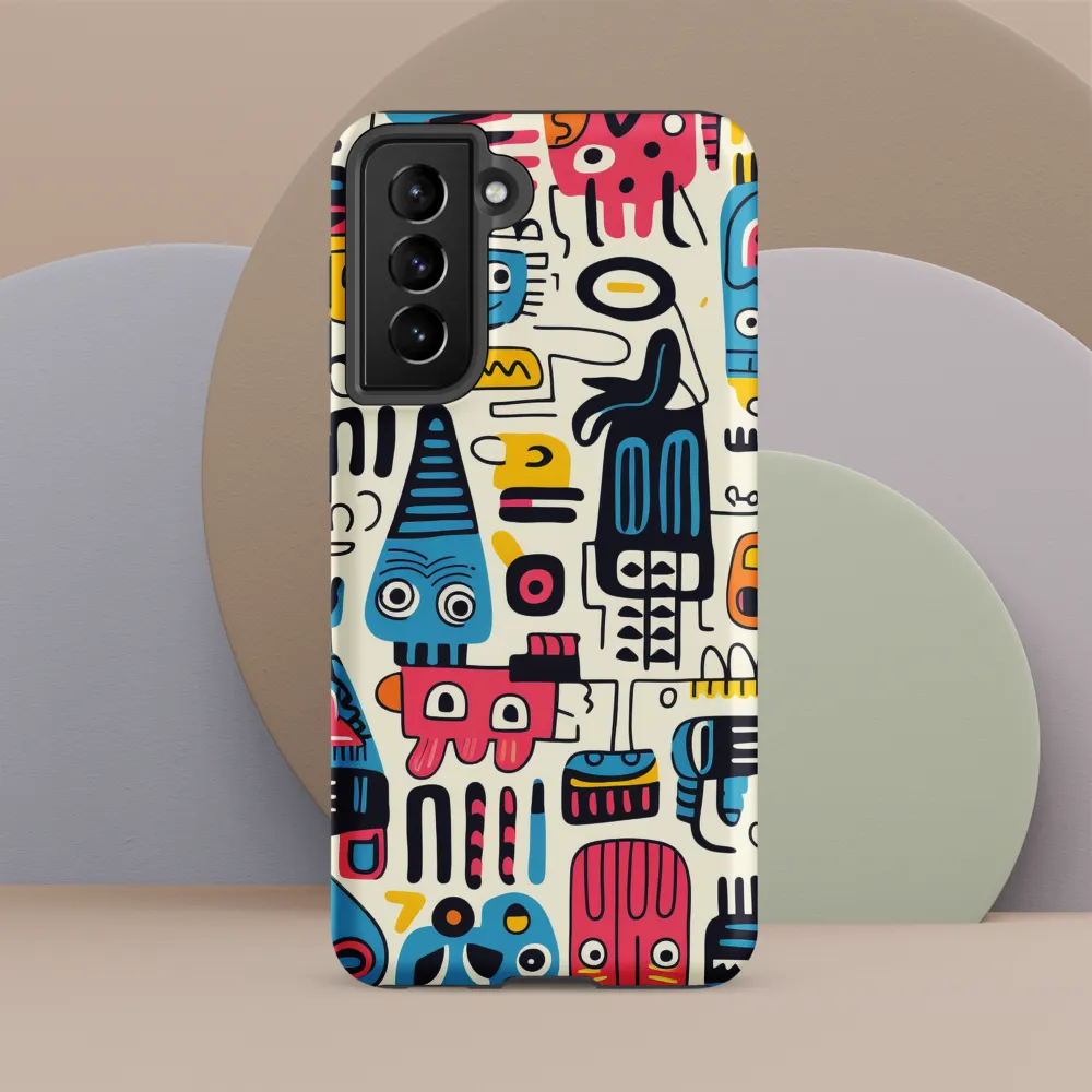 Vibrant Whimsy | Phone Case |  S21 FE | Tough Case | Matte