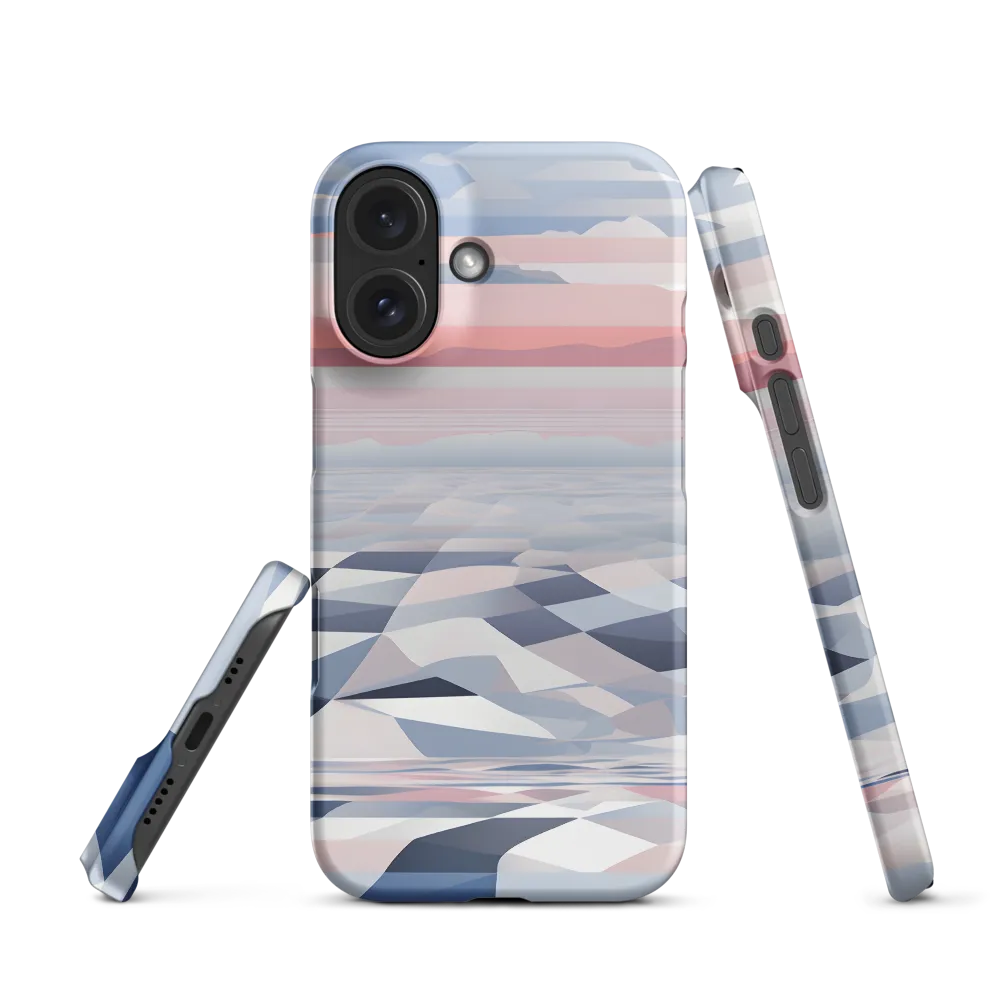 Serenity in Abstraction | Phone Case |  16 | Snap Case | Matte