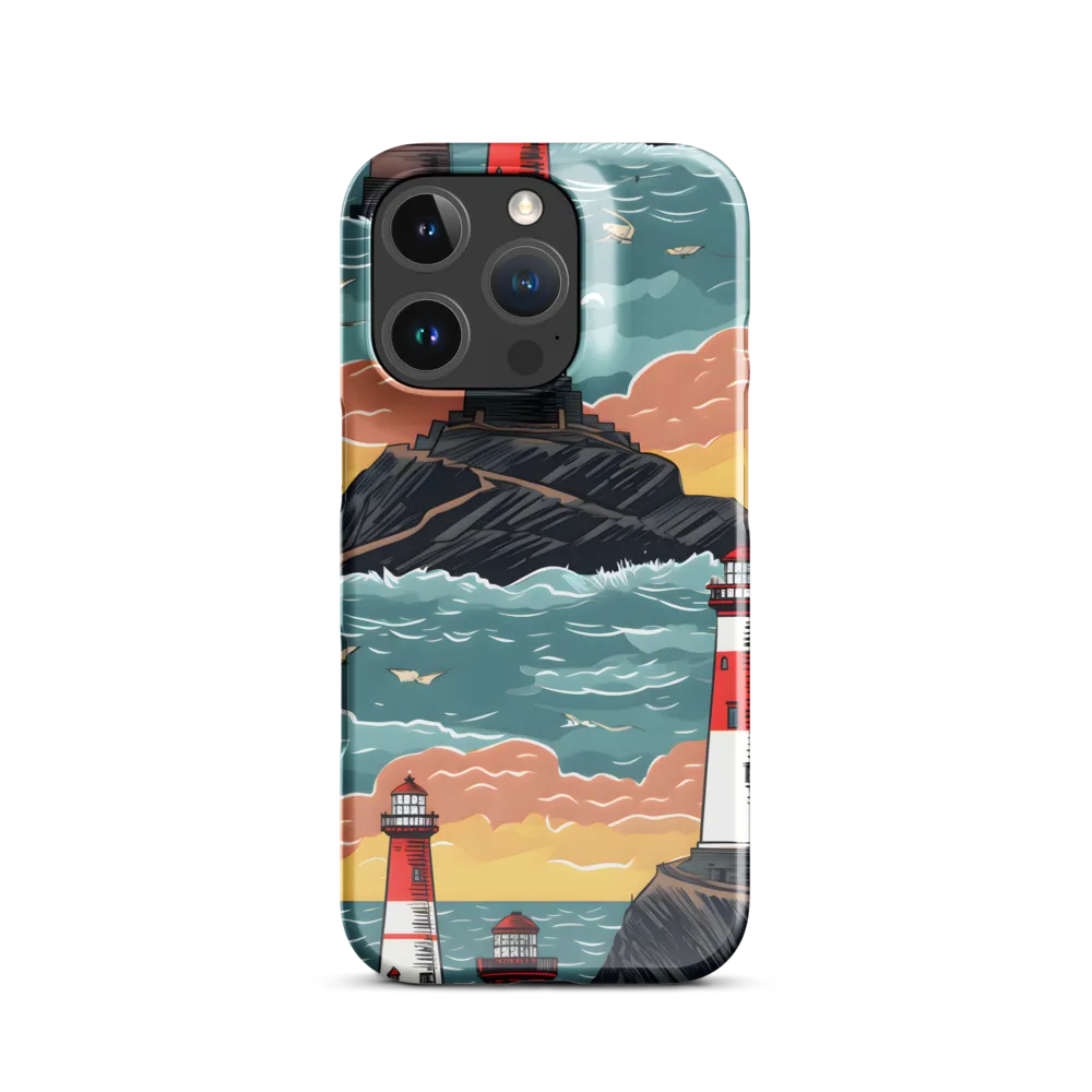 Lighthouses in a Whimsical Ocean