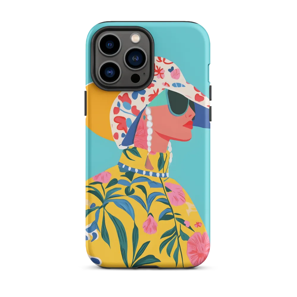 Tropical Confidence: A Fashion Portrait