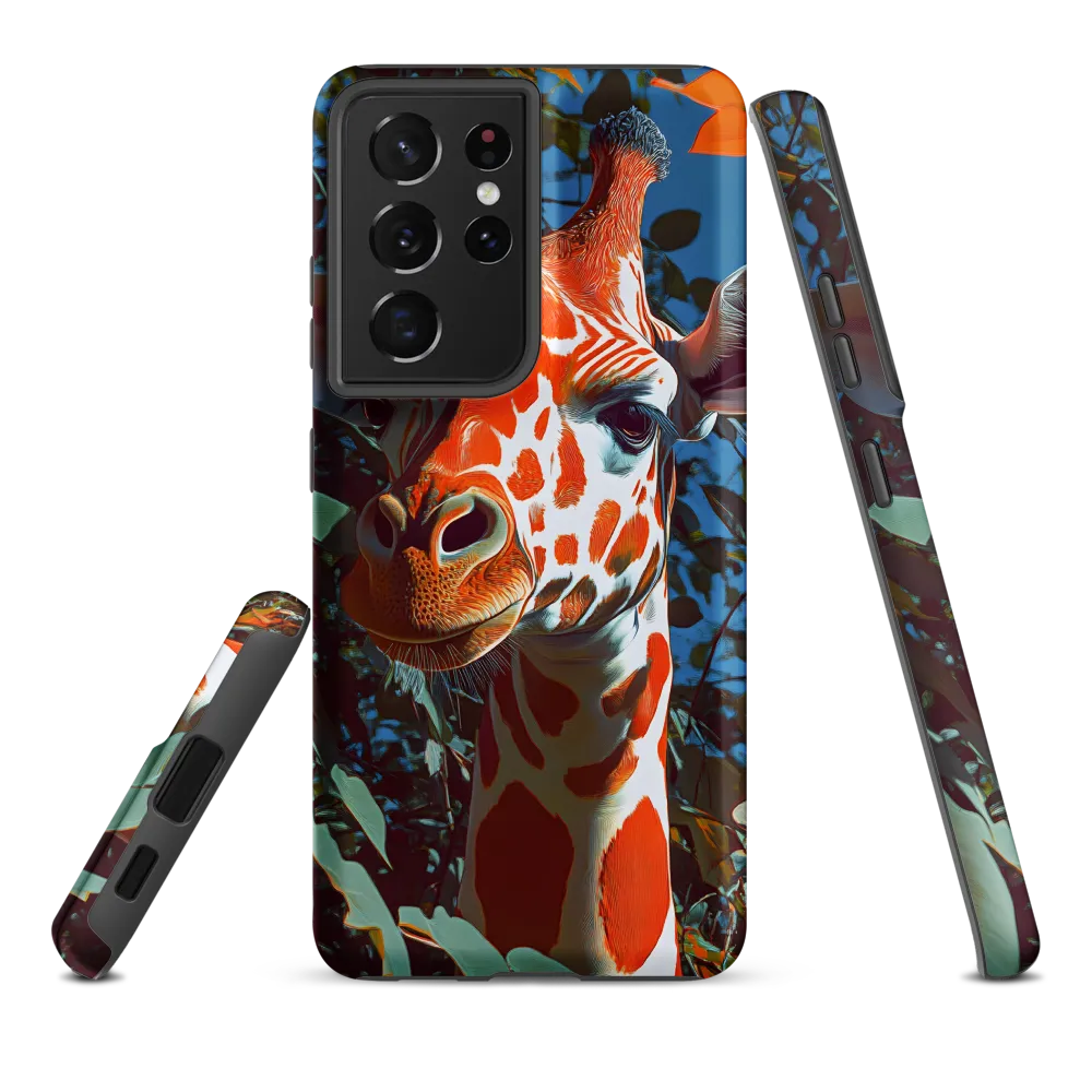 Giraffe in the Lush Canopy