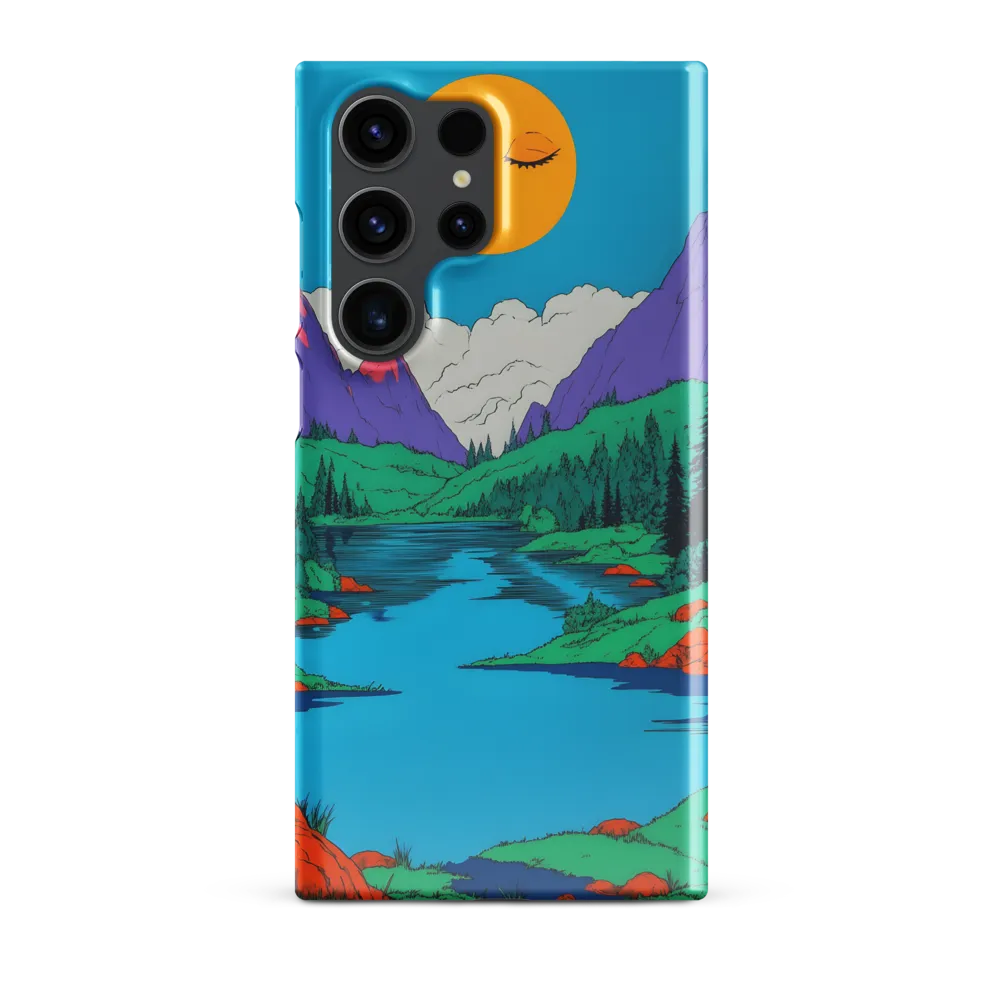 Whimsical Serenity in Vibrant Colors
