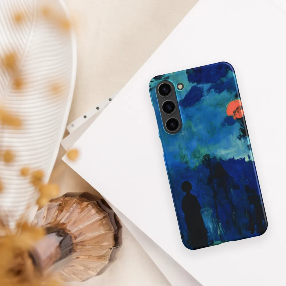 Solitude in Blue | Phone Case |  S23 Plus | Snap Case | Matte