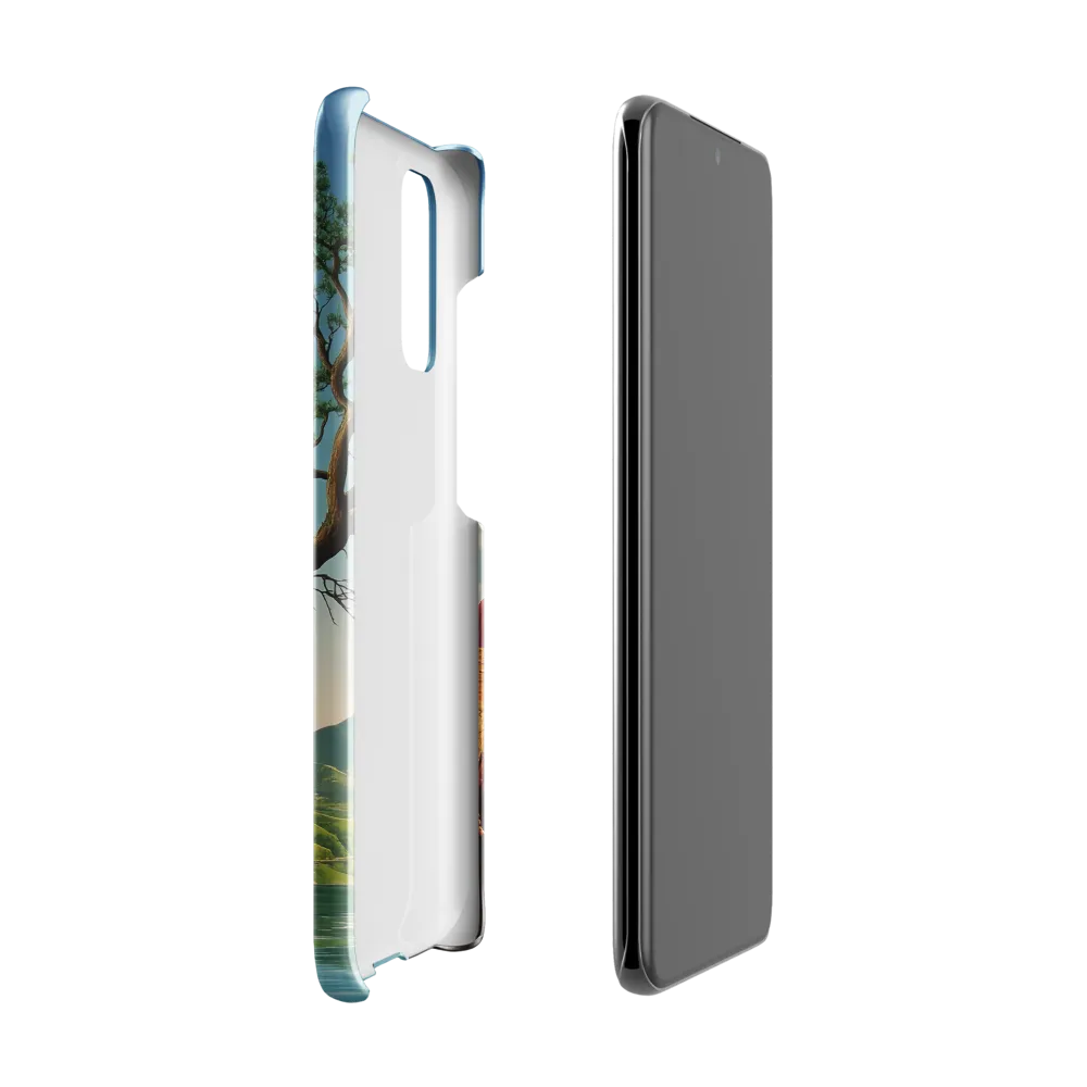 Whispers of Serenity: A Surreal Dreamscape | Phone Case |  S20 | Snap Case | Glossy