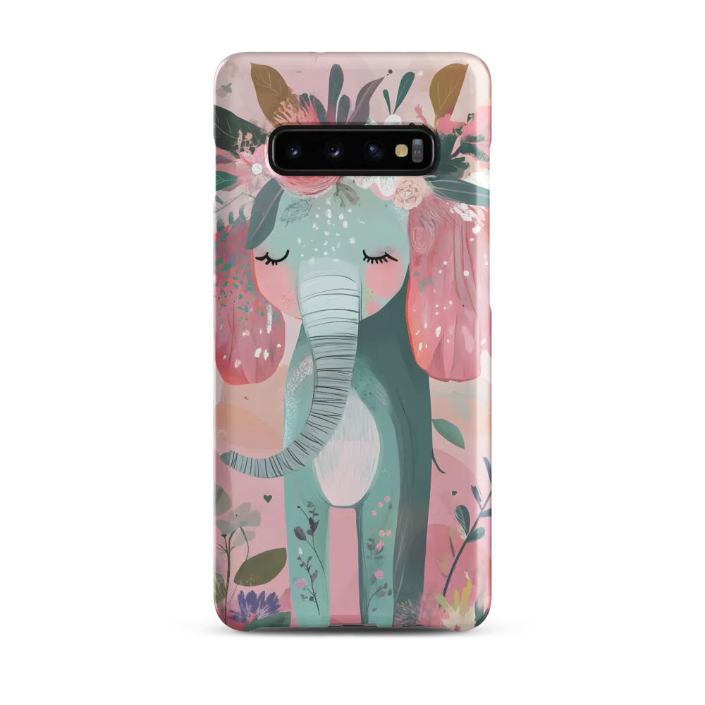 Whimsical Elephant in Bloom