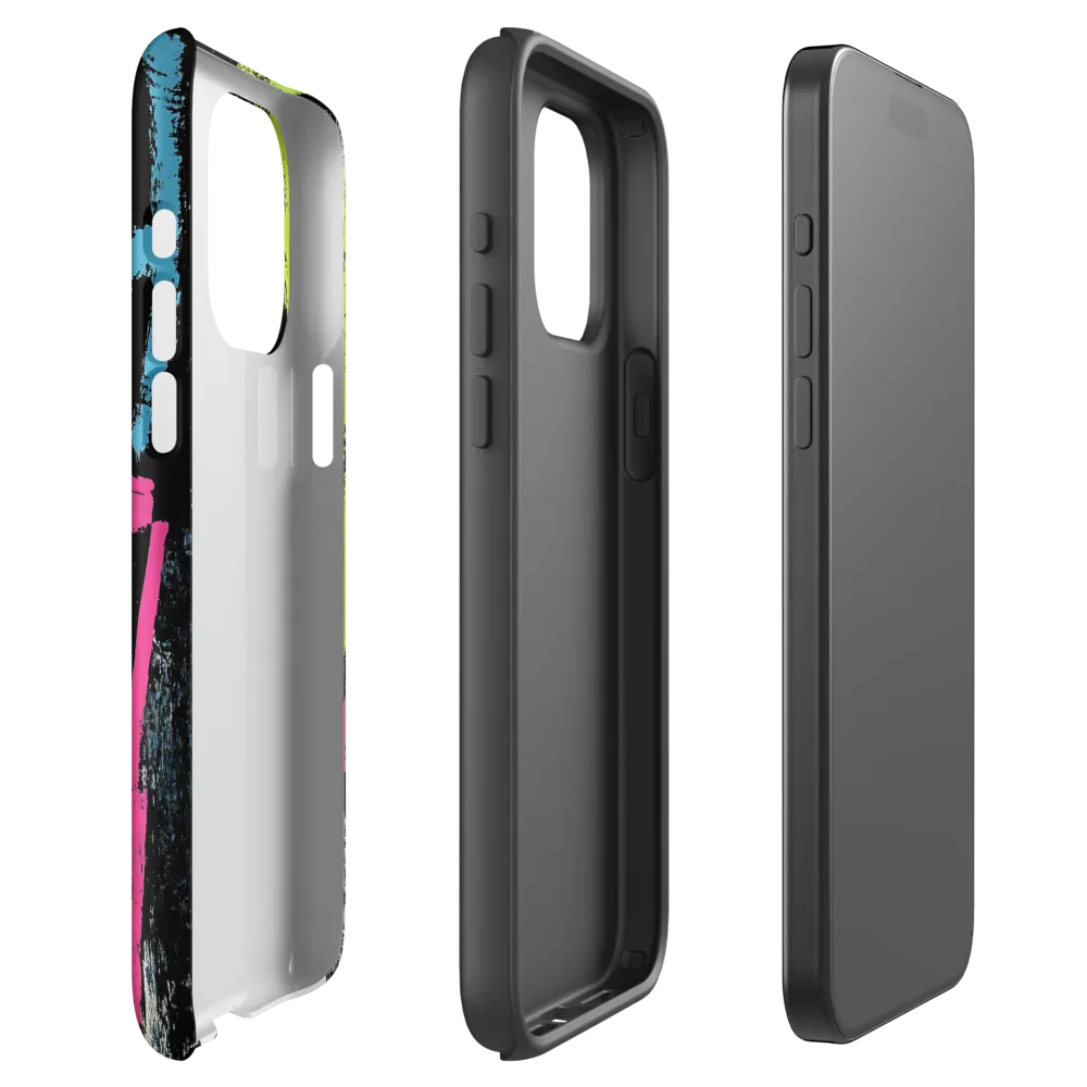 Dynamic Geometry | Phone Case |  15 Pro Max | Tough Case | Matte