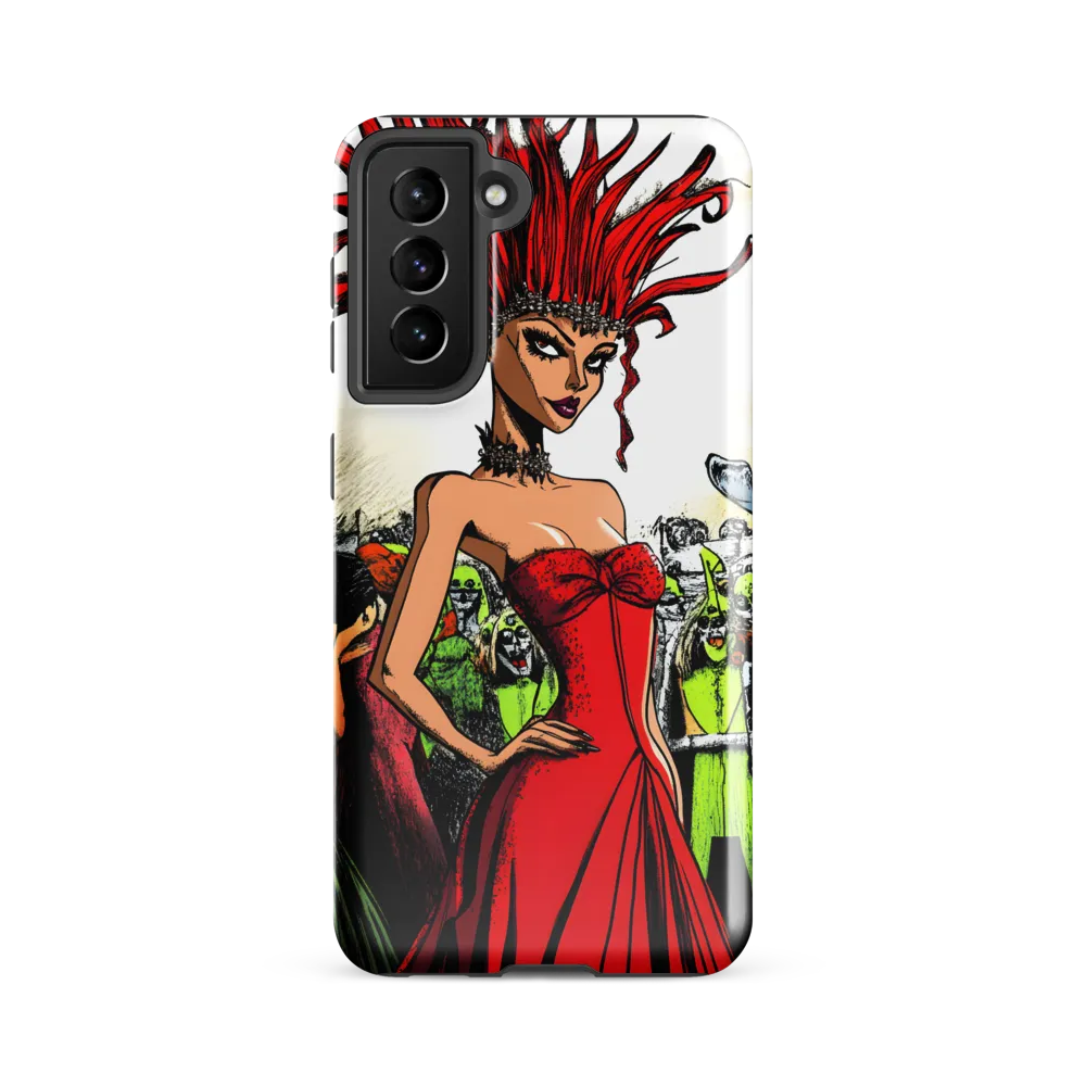 Fiery Elegance: A Fashion Statement
