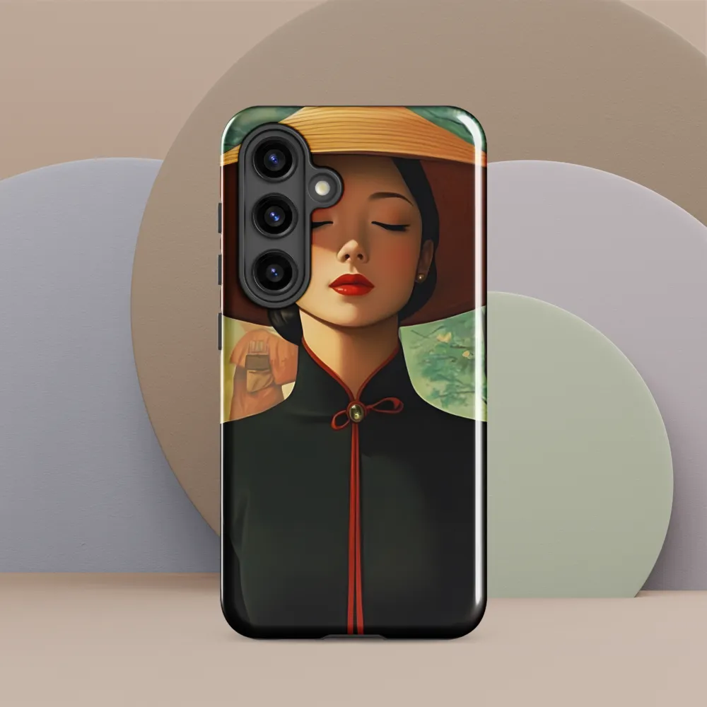 Elegance in Tranquility | Phone Case |  S24 | Tough Case | Glossy