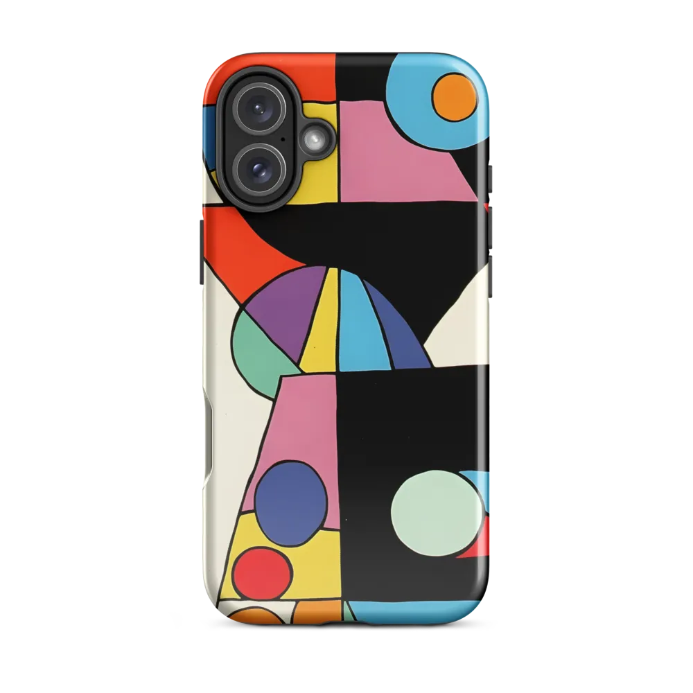 The Play of Shapes | Phone Case |  16 Plus | Tough Case | Glossy