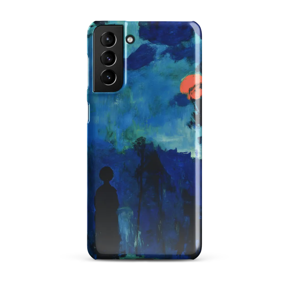 Solitude in Blue | Phone Case |  S21 Plus | Snap Case | Glossy