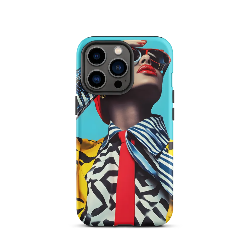 Chic Confidence in Bold Patterns