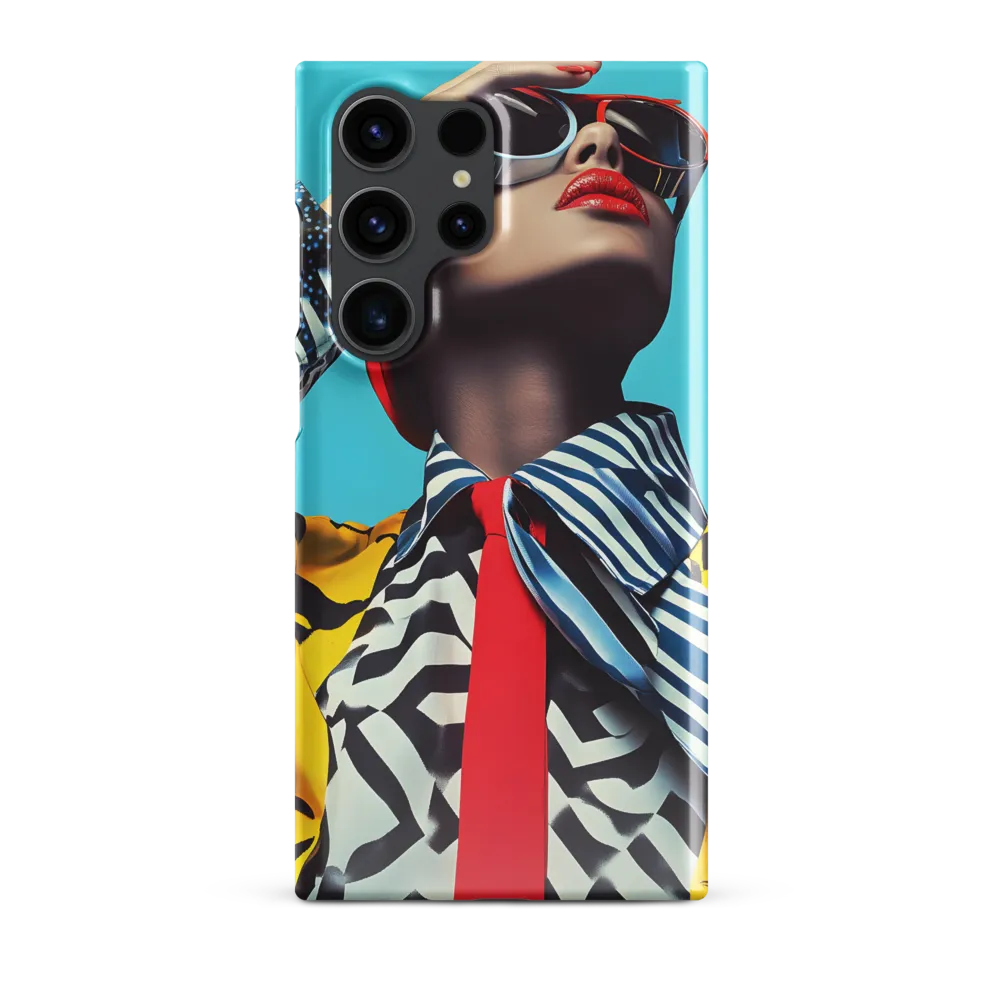 Chic Confidence in Bold Patterns