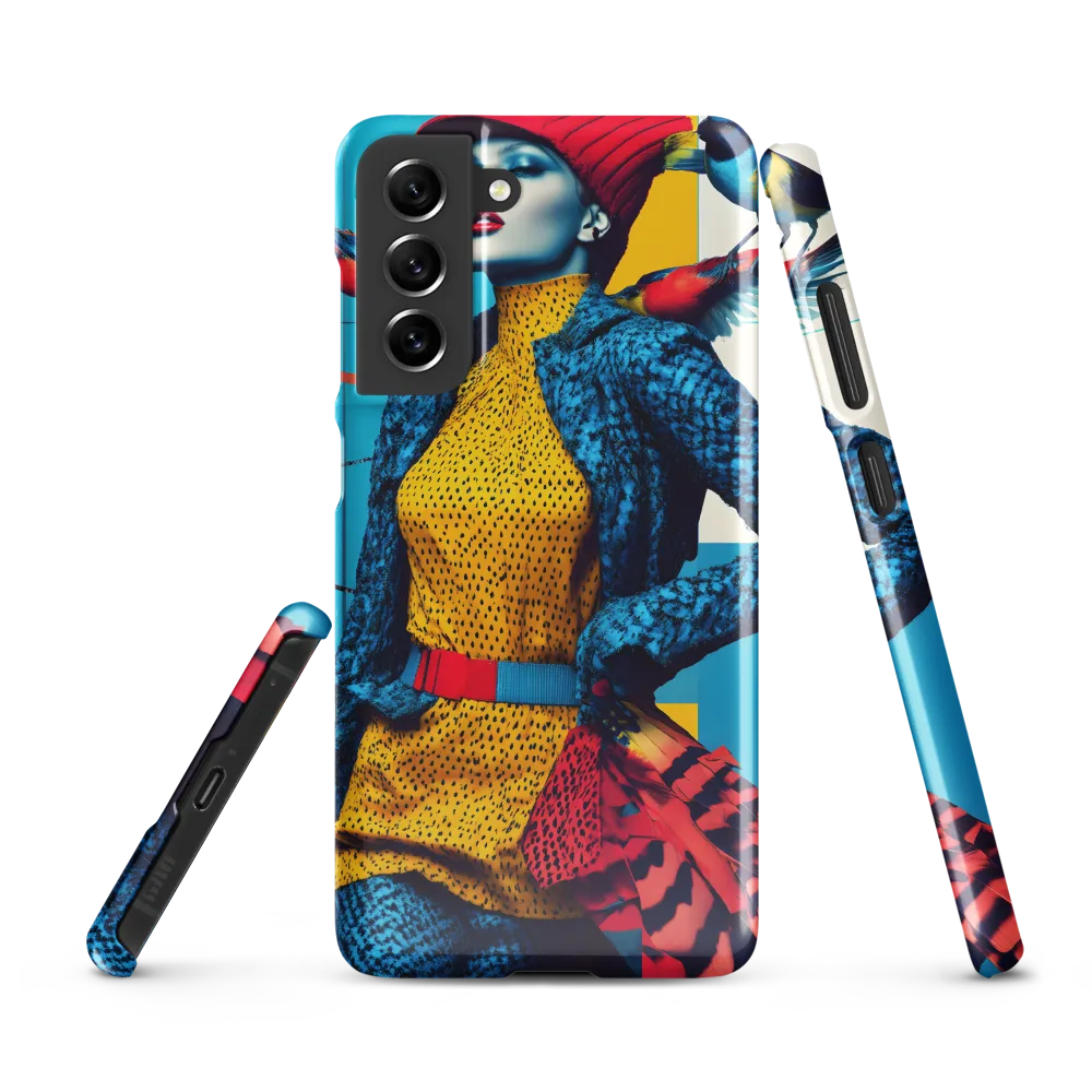 Vibrant Fusion of Nature and Fashion