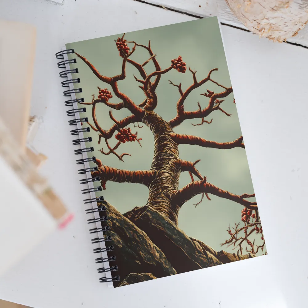 Resilient Reverie: The Enchanted Tree | Spiral Notebook