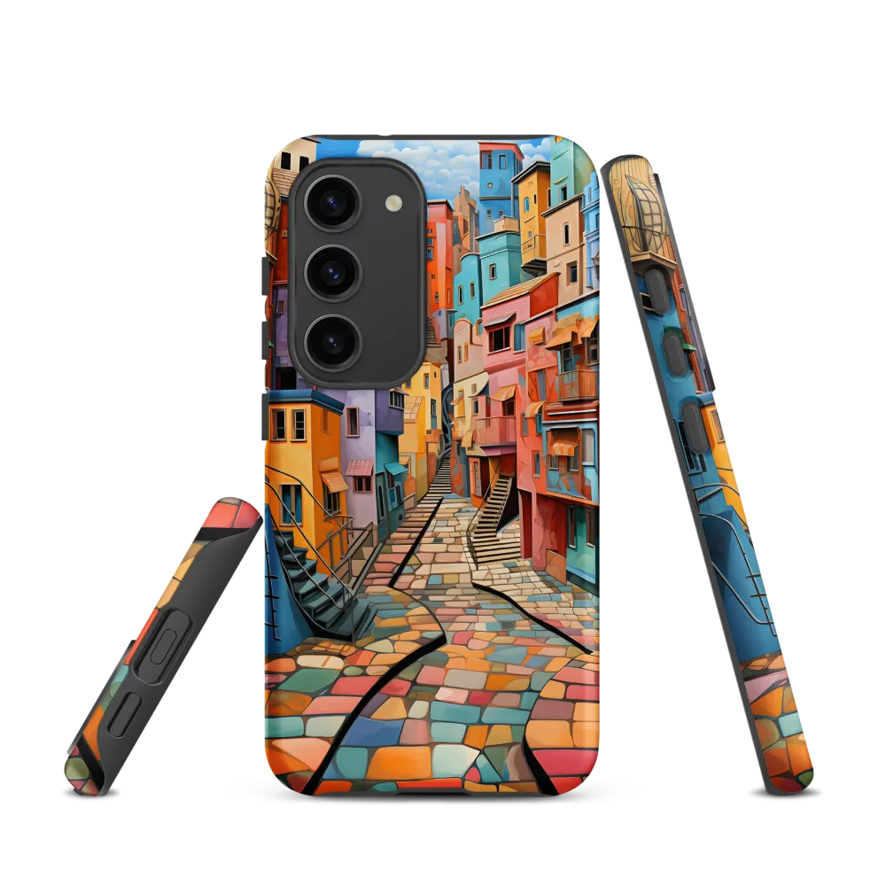 Vibrant Cityscape: A Kaleidoscope of Colors