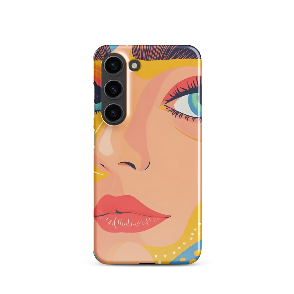 Radiant Reflections | Phone Case |  S23 | Snap Case | Glossy