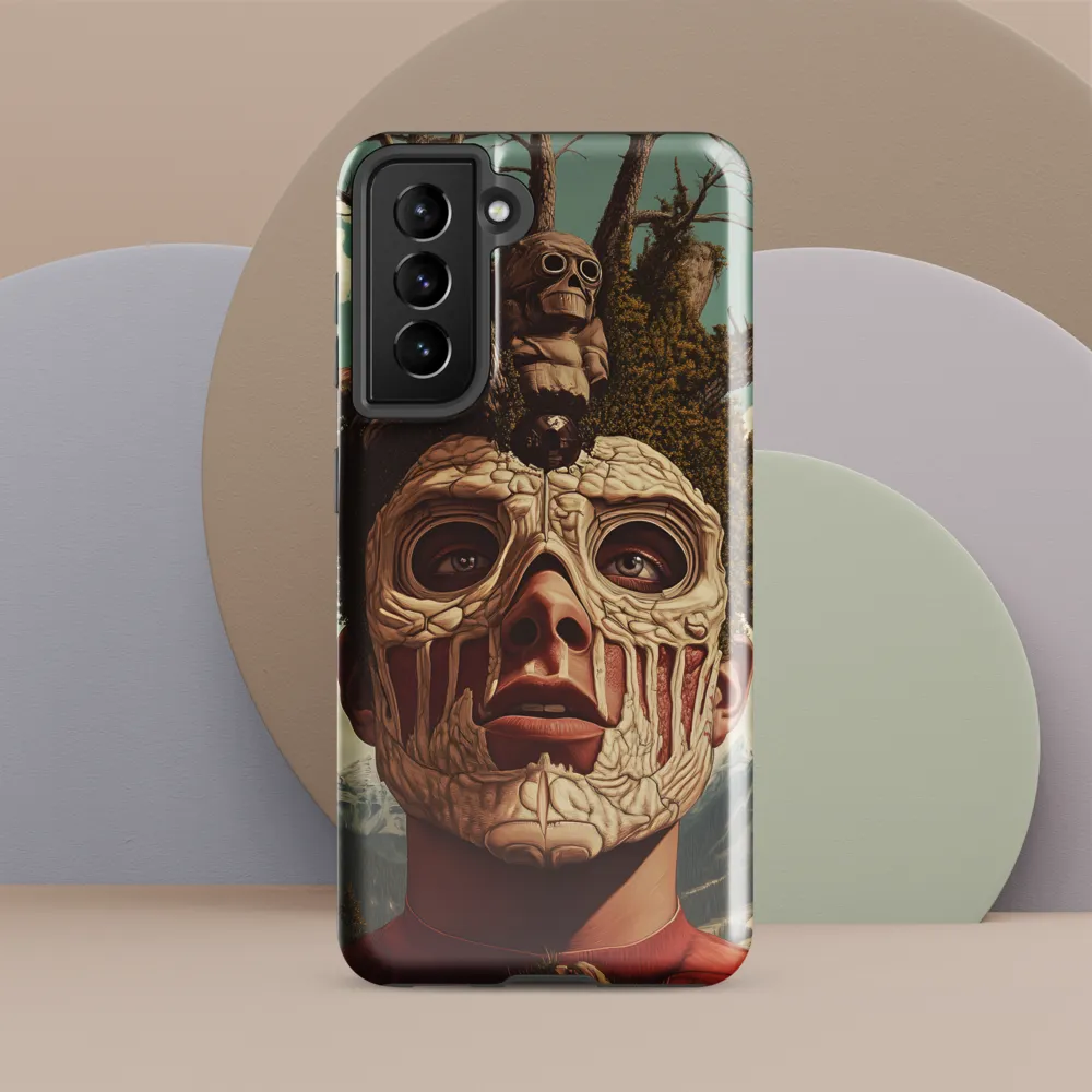 Nature's Mask: A Surreal Exploration