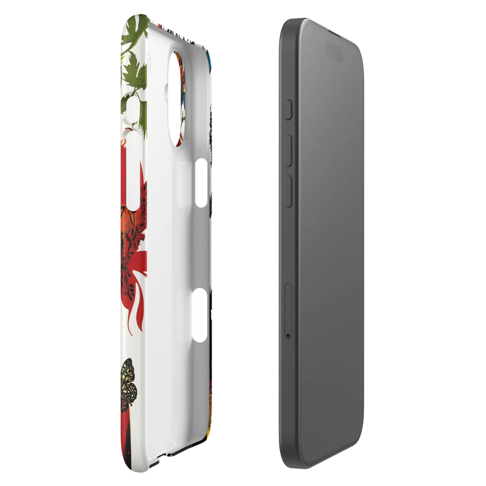 Floral Dreams | Phone Case |  16 Plus | Snap Case | Matte
