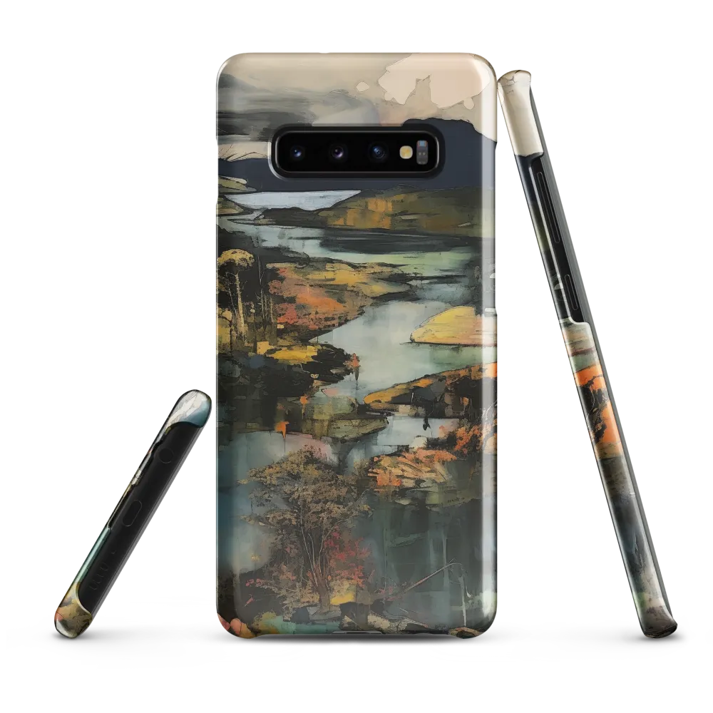 Harmony of Nature: An Abstract Journey | Phone Case |  S10 Plus | Snap Case | Glossy