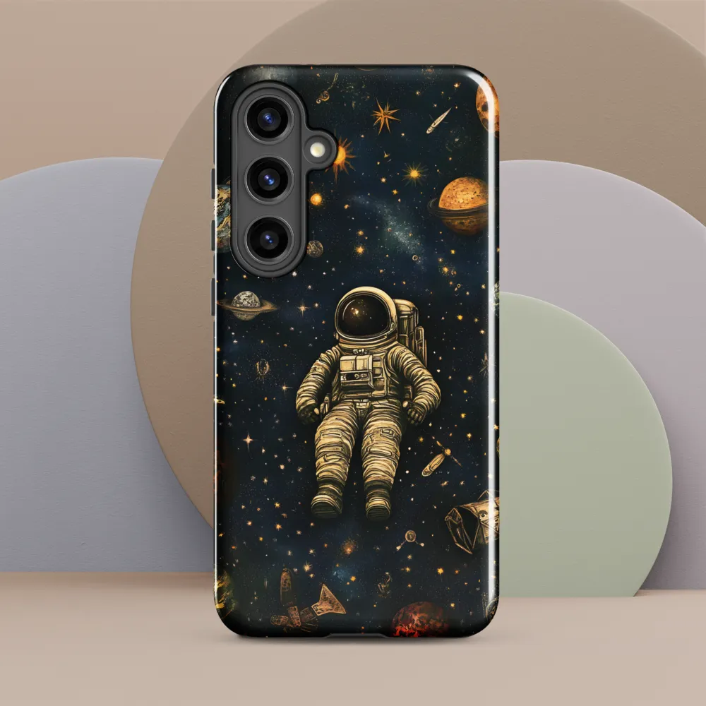 Cosmic Voyage: An Astronaut's Solitude