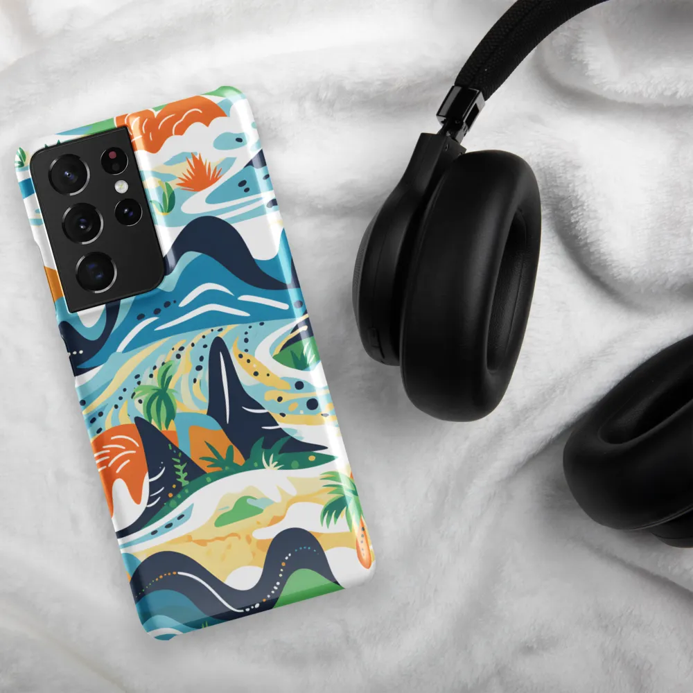 Abstract Tropical Landscape