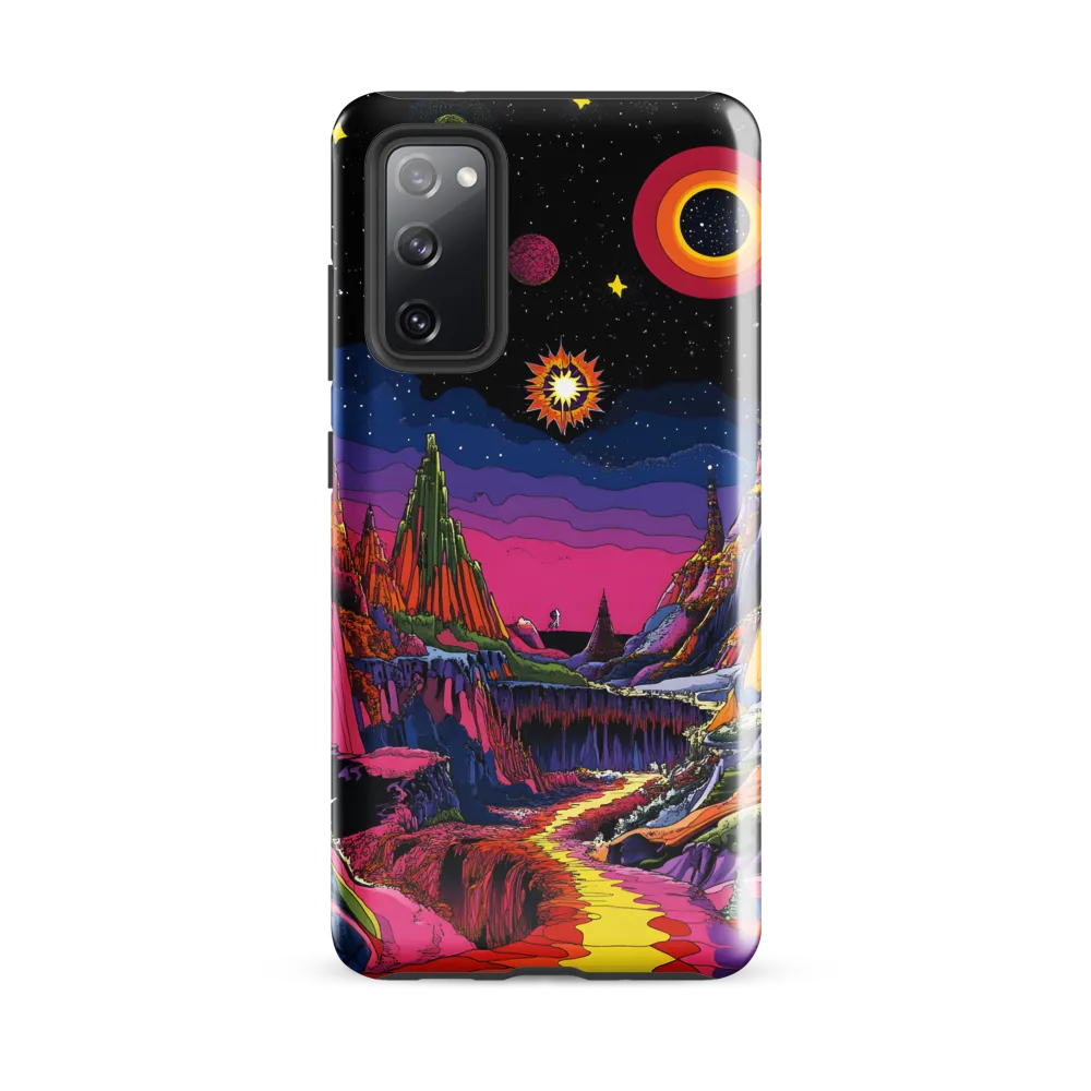 Galactic Wonders: A Journey Through an Alien Landscape