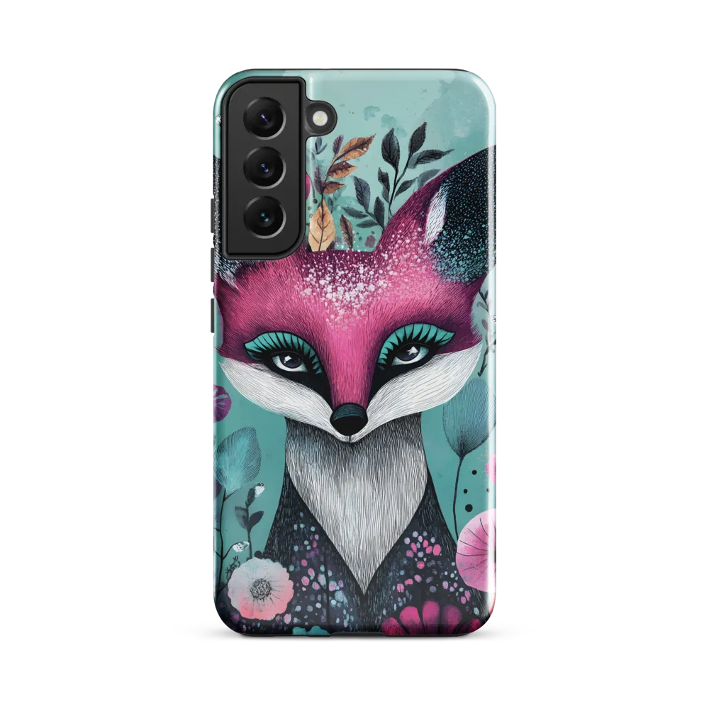 Whimsical Fox Among Blossoms | Phone Case |  S22 Plus | Tough Case | Glossy