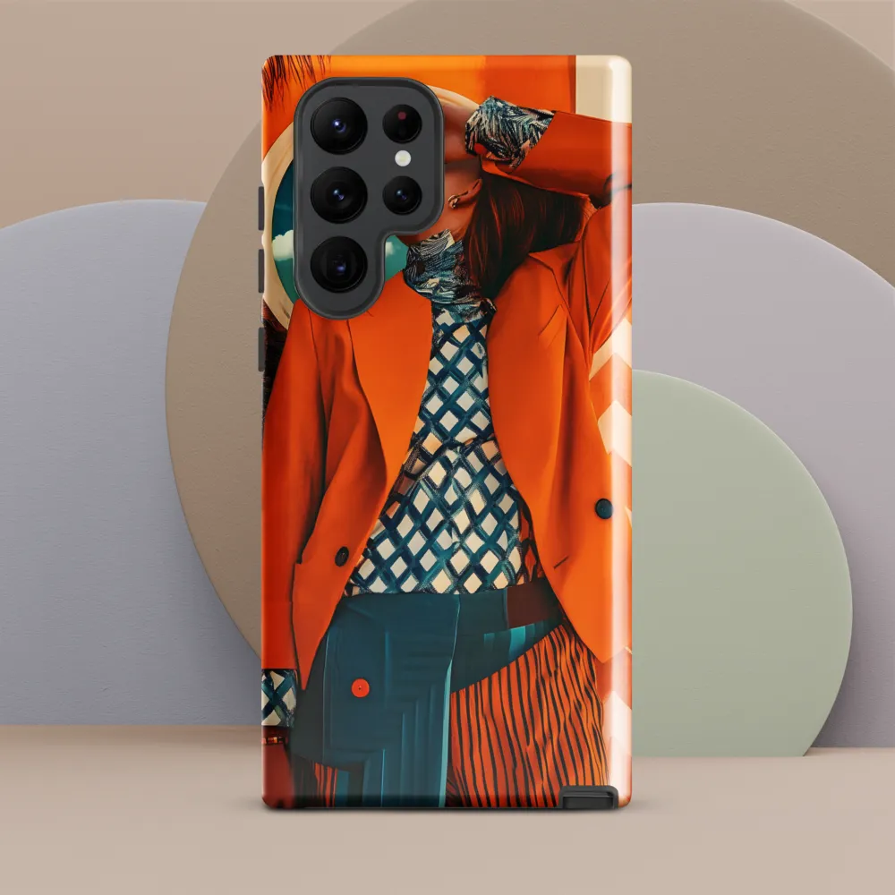 Vibrant Interplay: A Fusion of Fashion and Nature