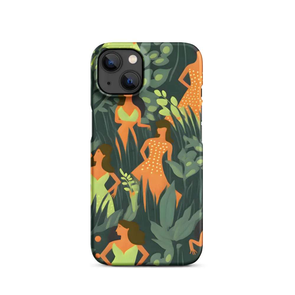 Playful Harmony in Patterns | Phone Case |  13 | Snap Case | Matte