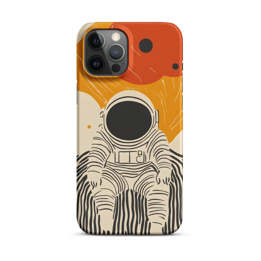 Astronaut in Cosmic Thoughts | Phone Case |  12 Pro Max | Snap Case | Matte