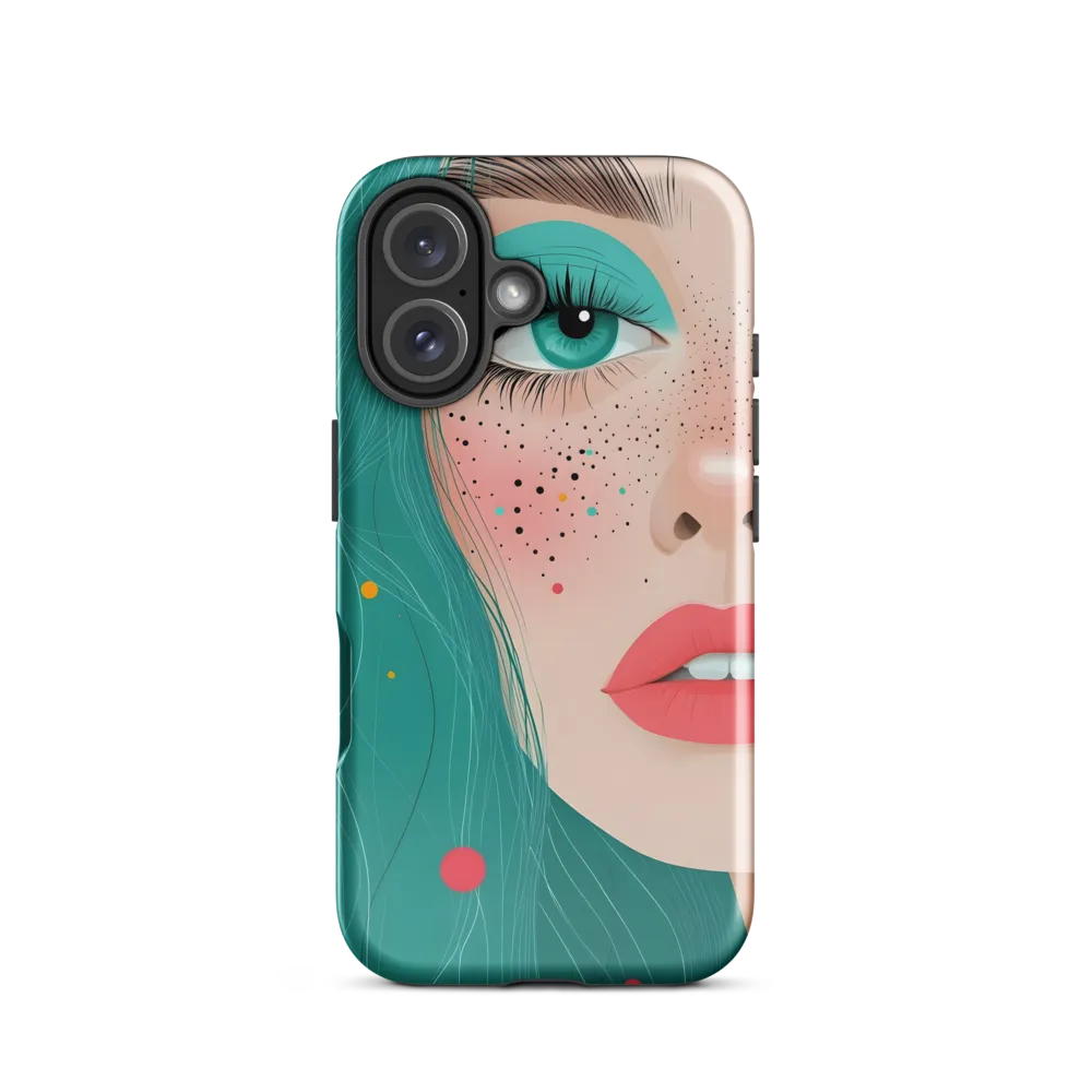 A Playful Portrait: Turquoise Temptation