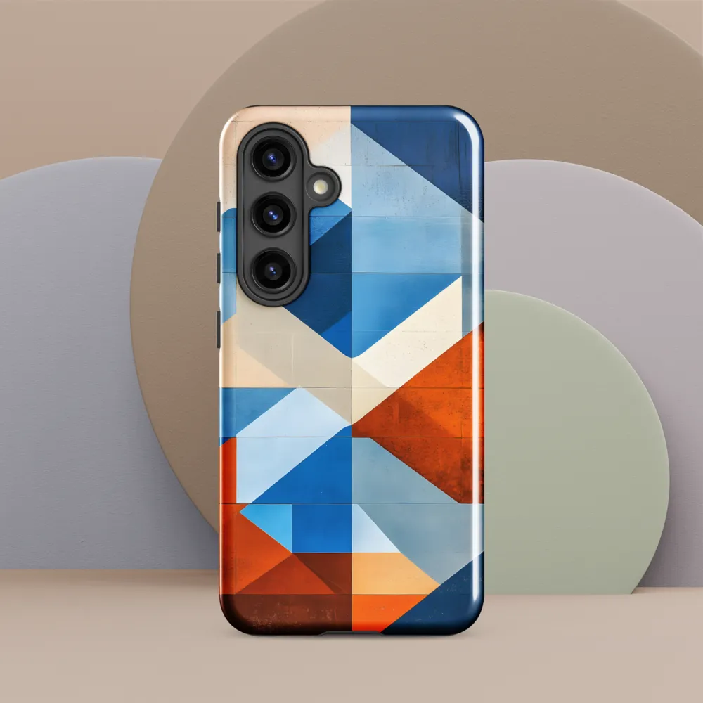 Geometric Harmony: A Vibrant Landscape