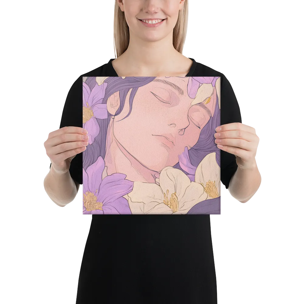 Harmony in Bloom | Canvas | 12″×12″