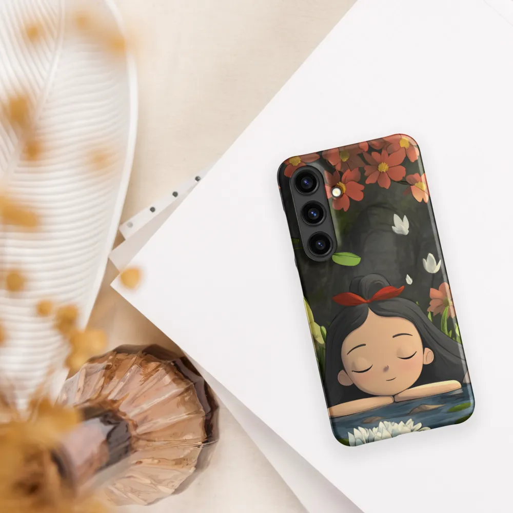 Tranquility by the Waterside | Phone Case |  S24 | Snap Case | Matte
