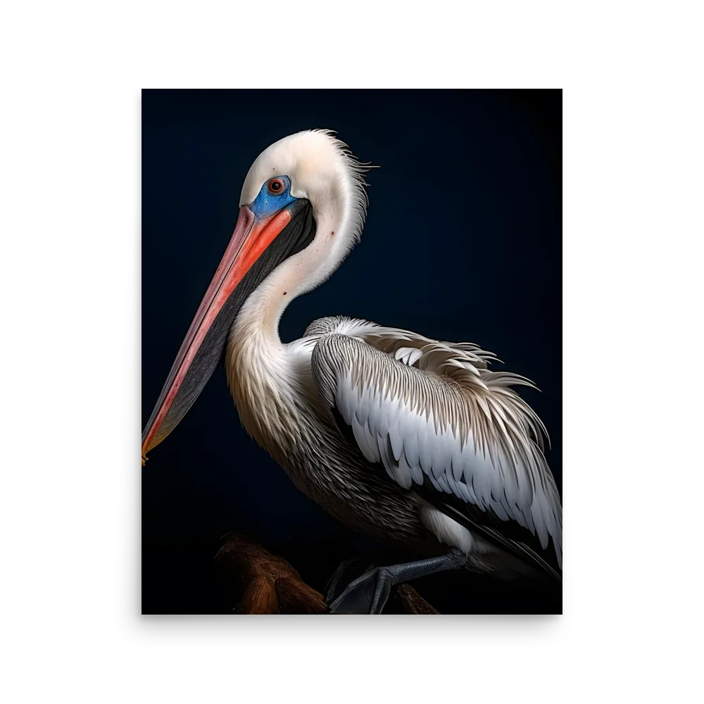 Majestic Pelican Portrait | Poster | 16″×20″