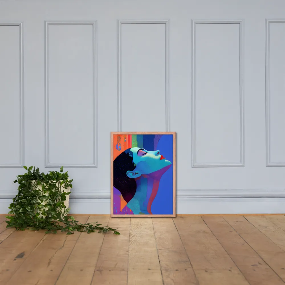 Ethereal Reverie | Poster with Red oak Frame | 18″×24″