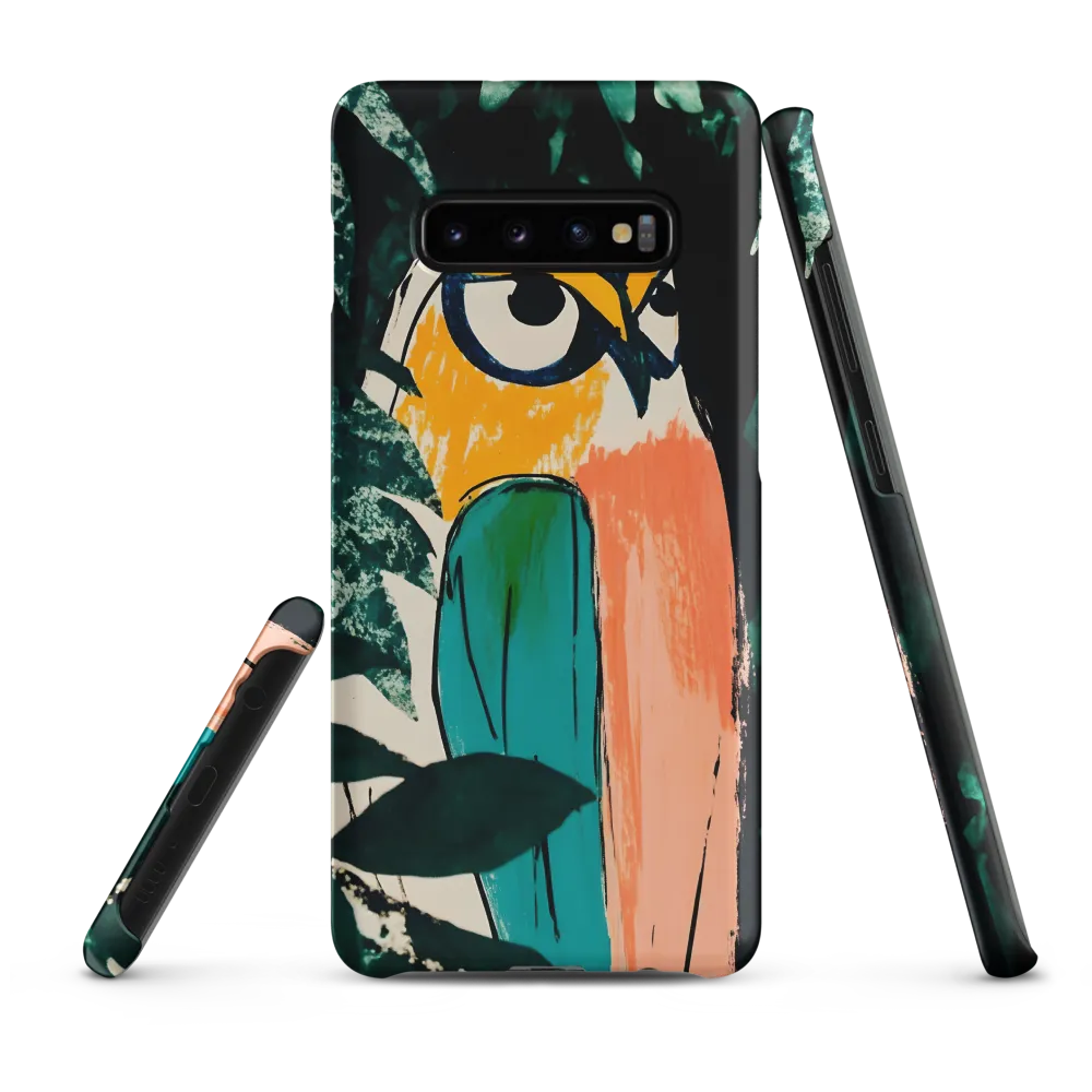 Camouflaged Majesty: The Abstract Owl