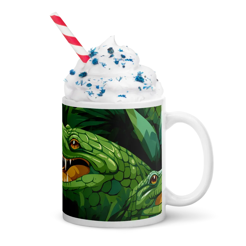 Fierce Crocodilian Medley | Mugs | Multiple Sizes & Colors