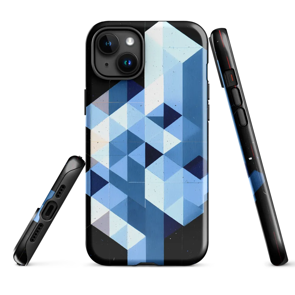 Blueprint of Depth | Phone Case |  15 Plus | Tough Case | Glossy