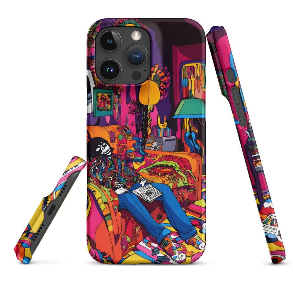 Psychedelic Reverie | Phone Case |  16 Pro Max | Snap Case | Matte
