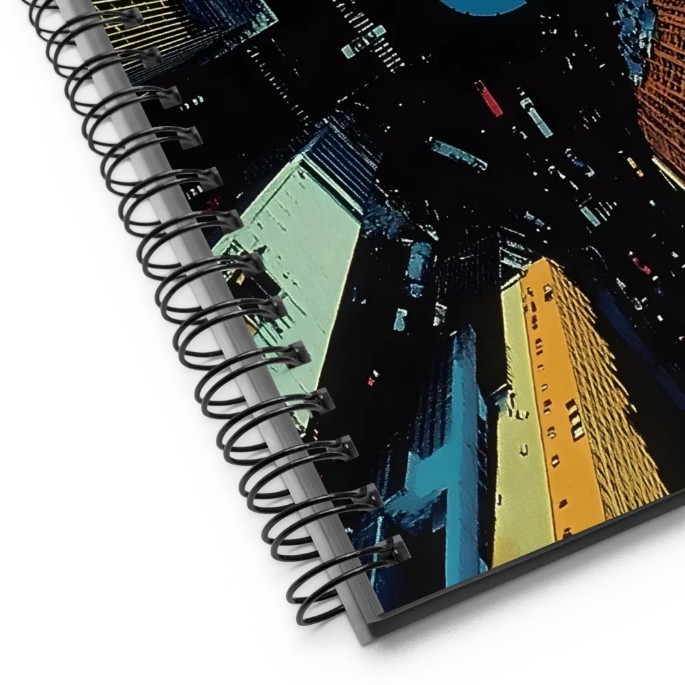 Vibrant Urban Symphony | Spiral Notebook