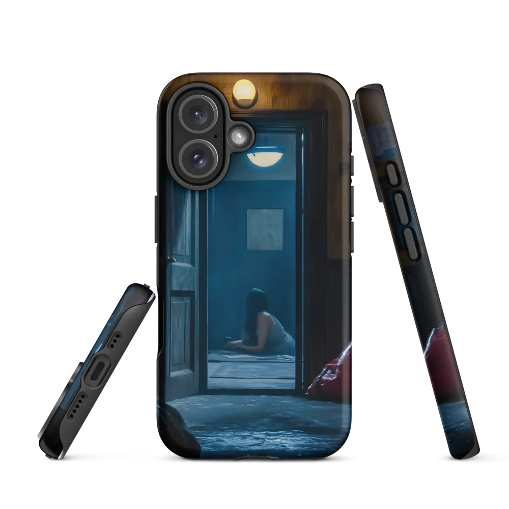 Whispers of Solitude | Phone Case |  16 | Tough Case | Matte