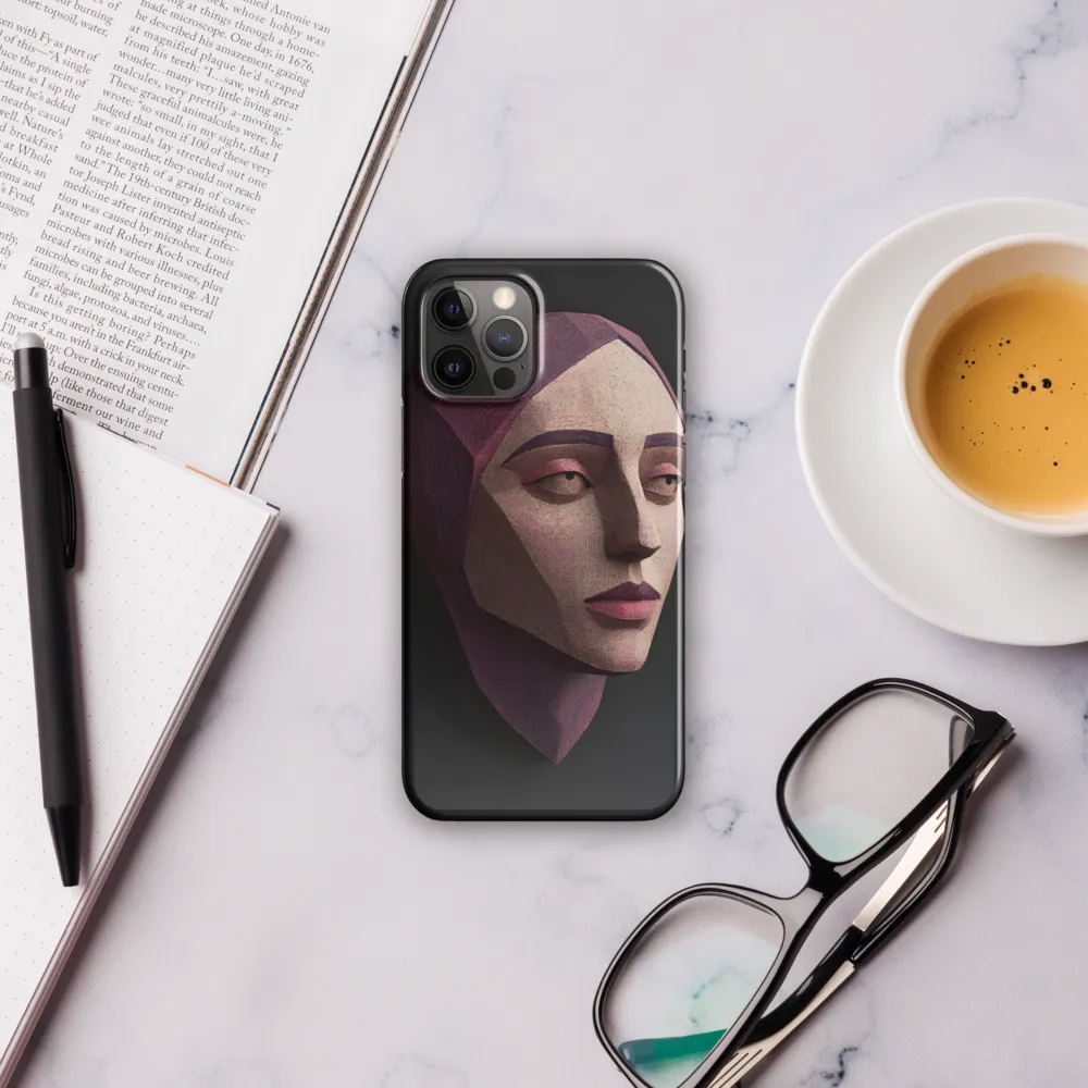Geometric Elegance: A Contemporary Portrait