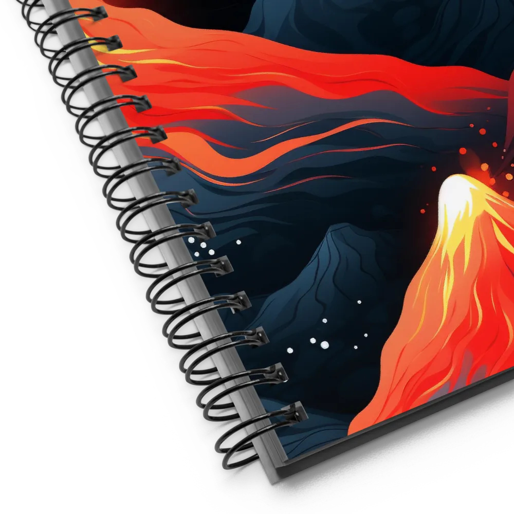 Eruption of Colors | Spiral Notebook