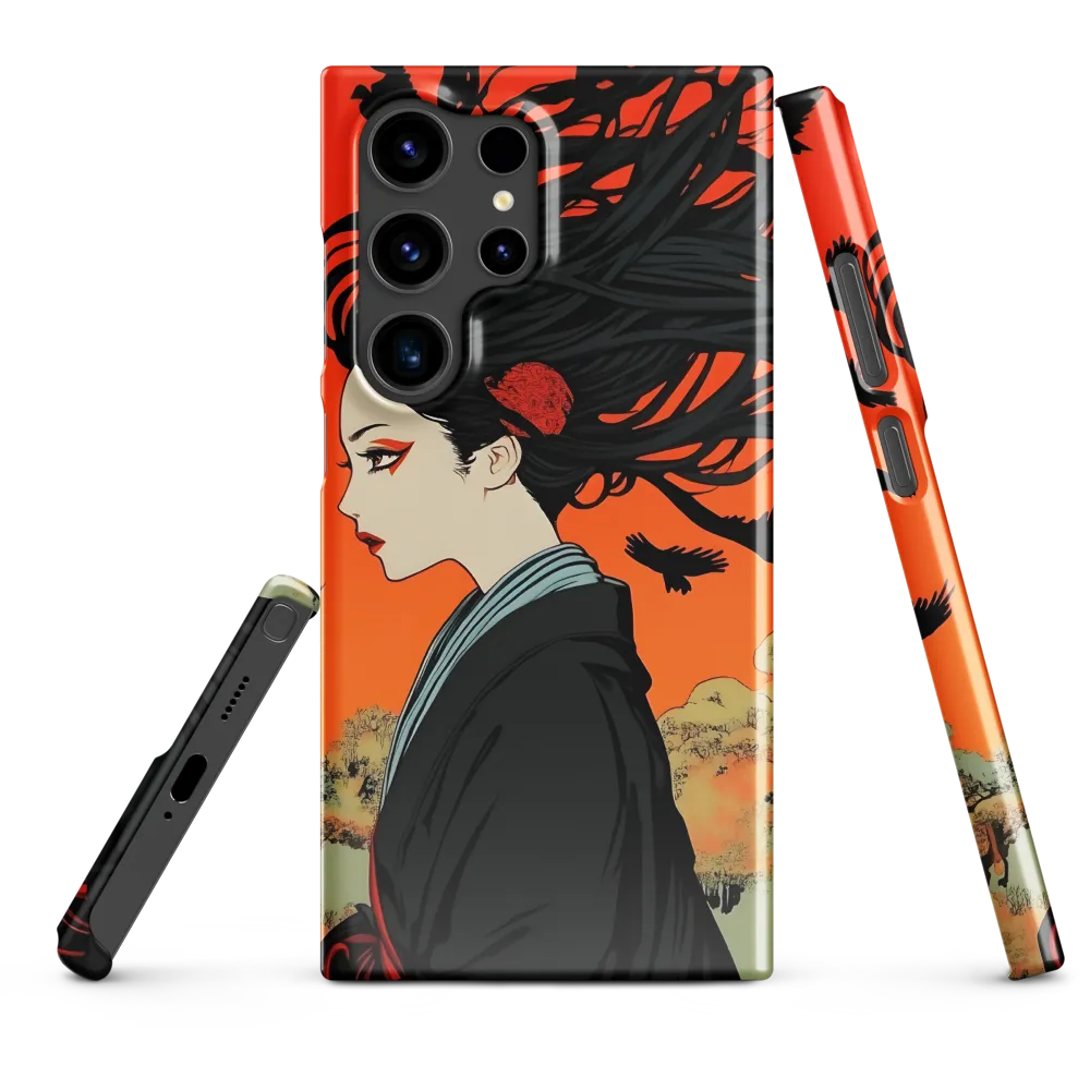 Whispers of Shadows | Phone Case |  S24 Ultra | Snap Case | Glossy