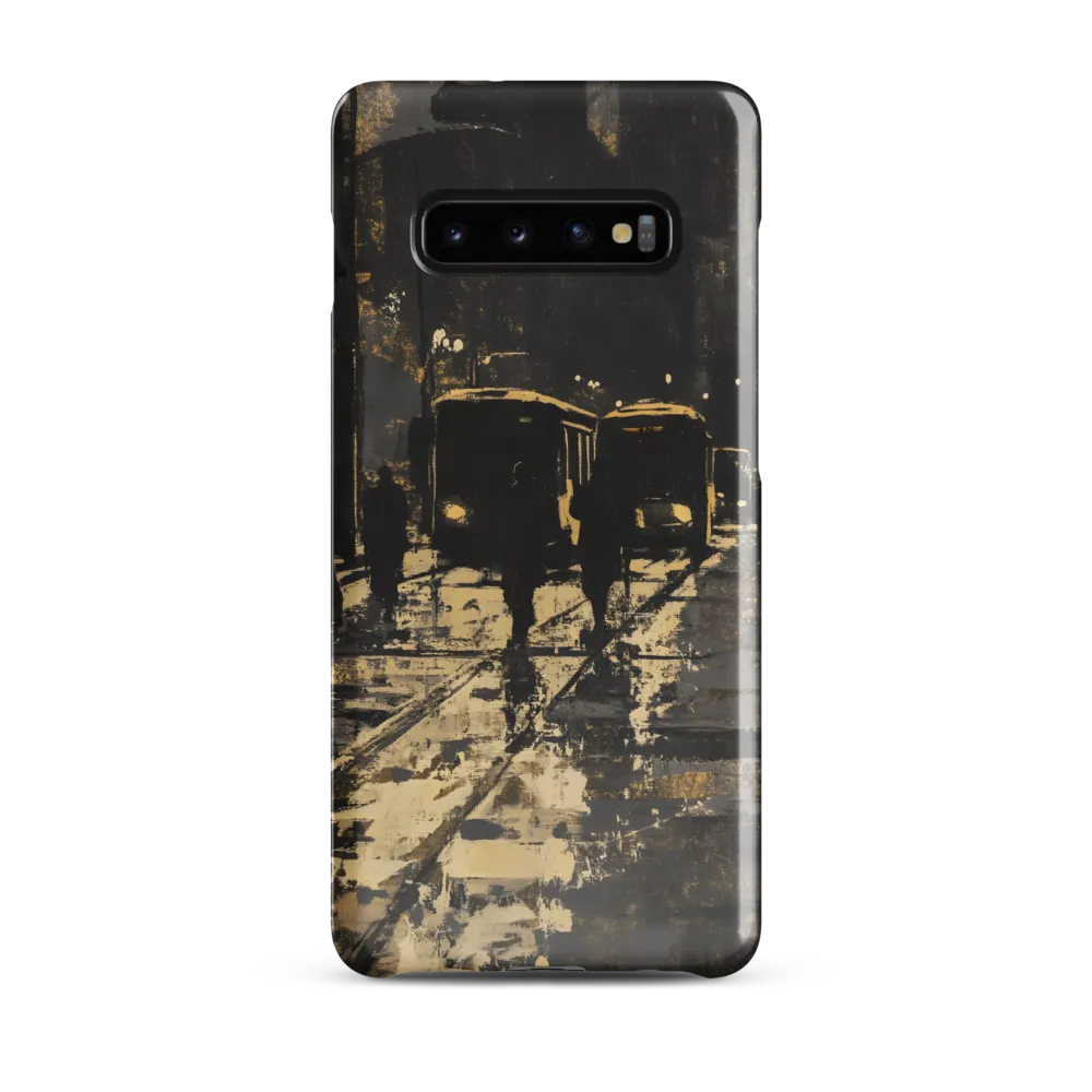 Urban Symphony in Shadows | Phone Case |  S10 Plus | Snap Case | Glossy