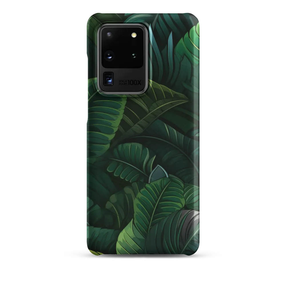 Lush Canopy: A Tropical Foliage Study