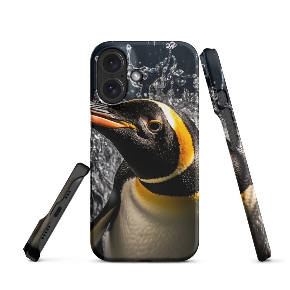 Emerging Majesty: The Penguin in Motion | Phone Case |  16 | Snap Case | Matte