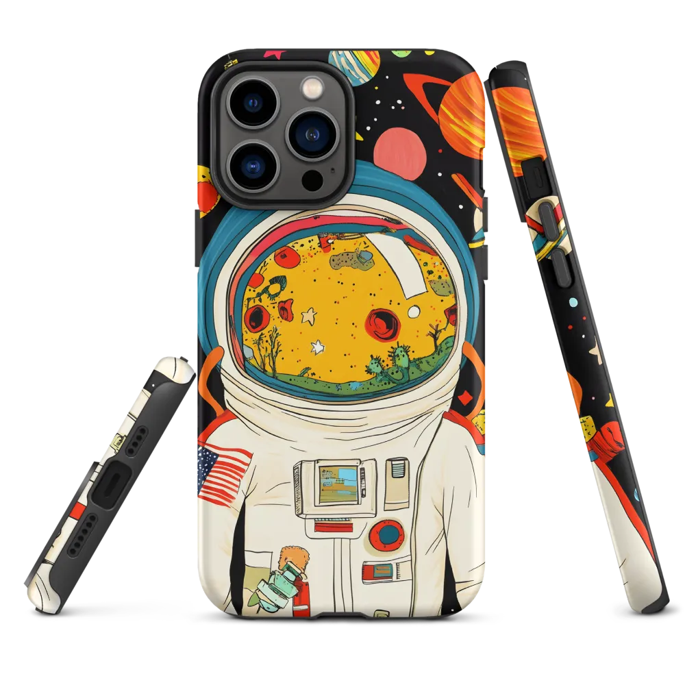 Cosmic Curiosity: Journey Within the Helmet